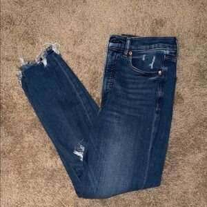 Women's Express Slim Ankle Super High Rise Jeans